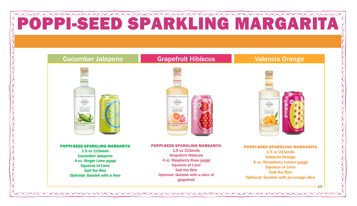 Sipping: Bring your friends along to meet your new SituationSip: 21 Seeds + Poppi