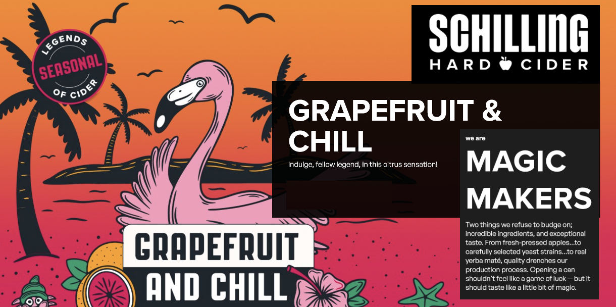 Sipping: Schilling Ciders - Ciders Meet Attitude